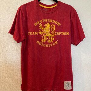 Universal Studios Harry Potter Red Quidditch Gryffindor Shirt